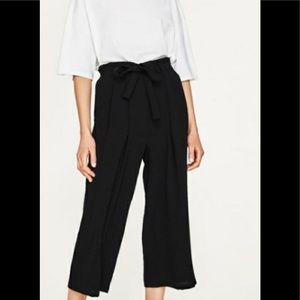 Zara Trf collection cropped pant